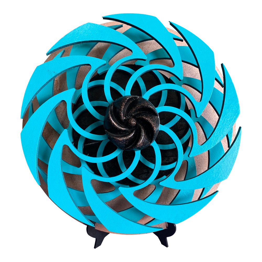 Electric Kinetic Orgone Energy Sky Blue Spinner image 0