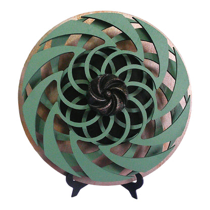 Electric Kinetic Orgone Energy Moss Green Spinner image 0