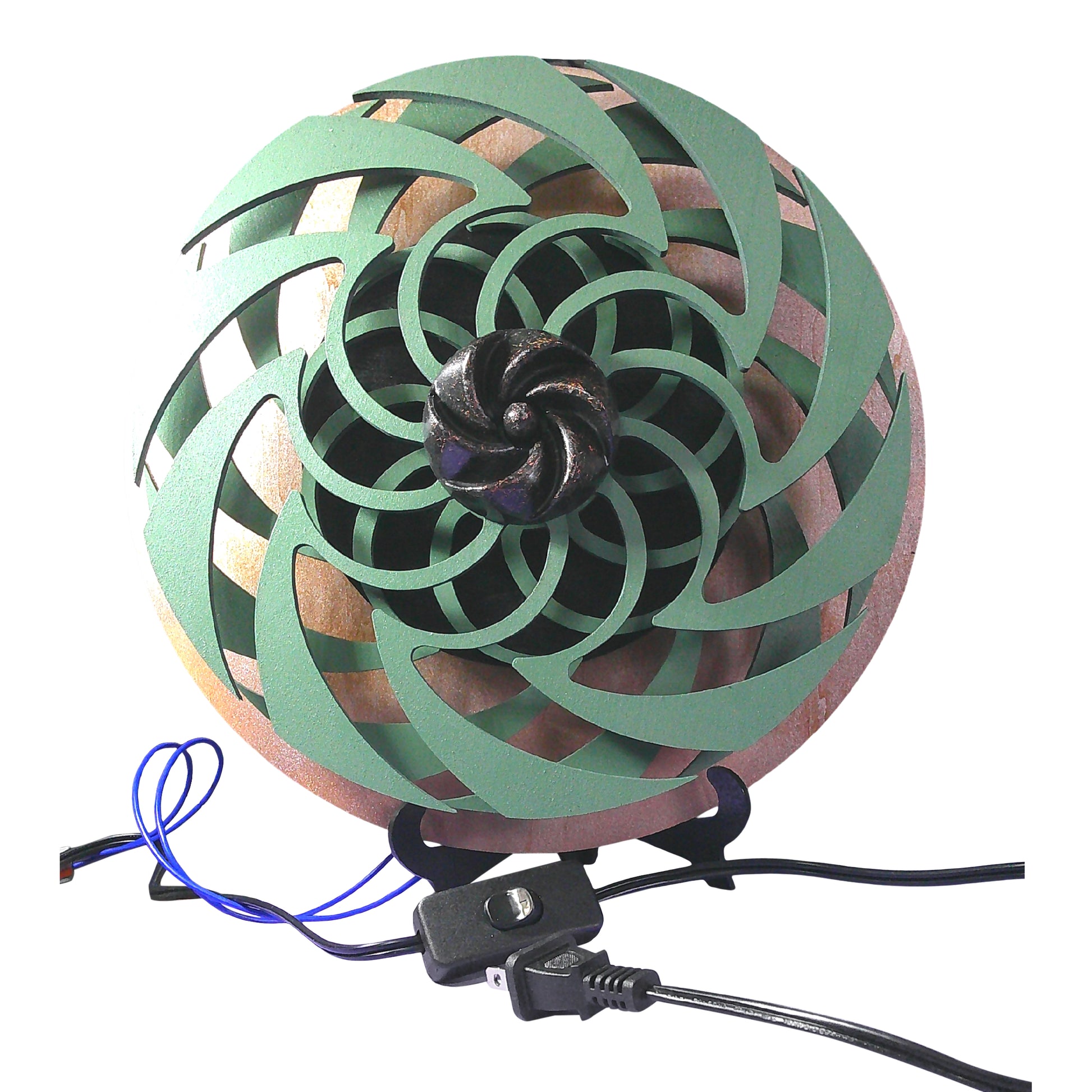 Electric Kinetic Orgone Energy Moss Green Spinner image 5