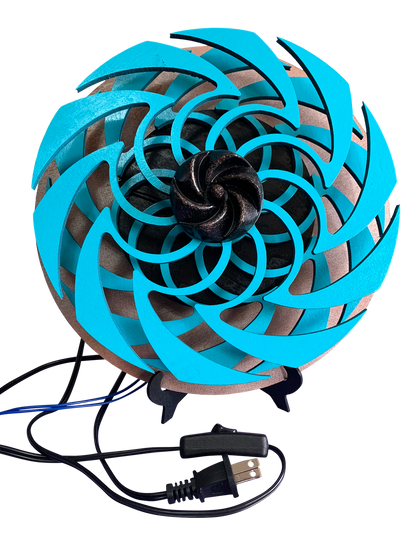 Electric Kinetic Orgone Energy Sky Blue Spinner image 4