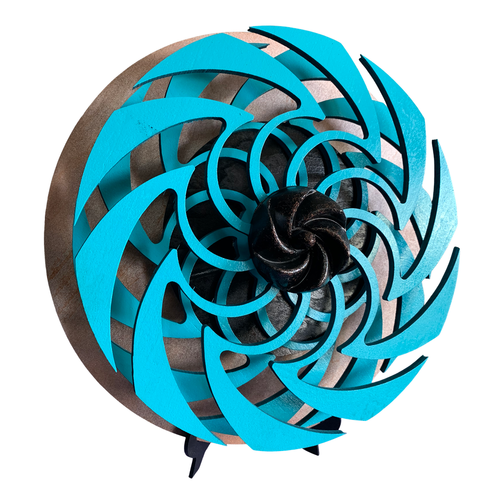 Electric Kinetic Orgone Energy Sky Blue Spinner image 1
