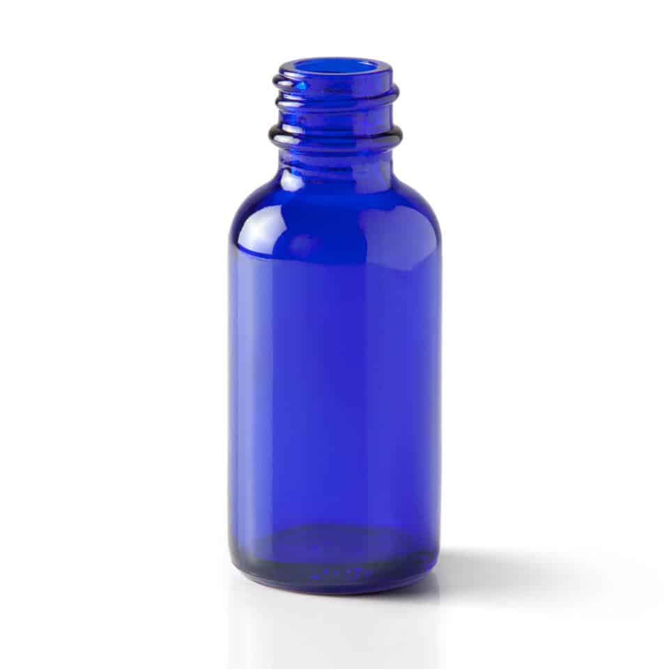 Patchouli Essential Oil - $120 - 1.7 oz. (50ml) cobalt blue w/ dropper image
