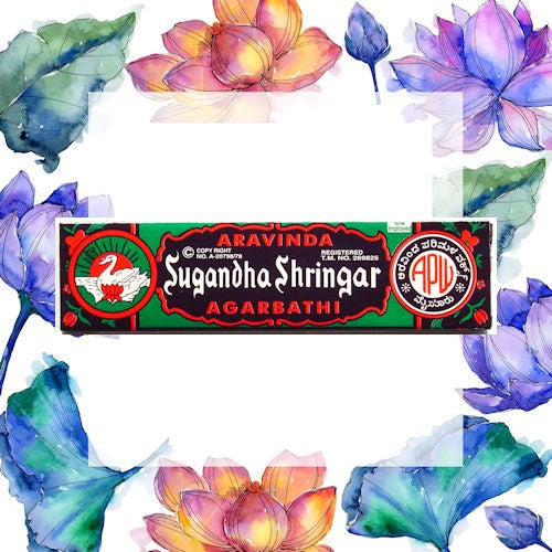 Sugandha Shringar Incense - old time favorite, sweet and pungent aroma image 0