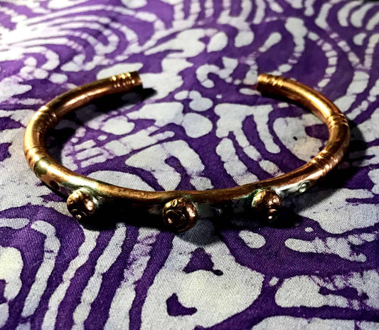 Triple Shot Copper Bracelet image 0