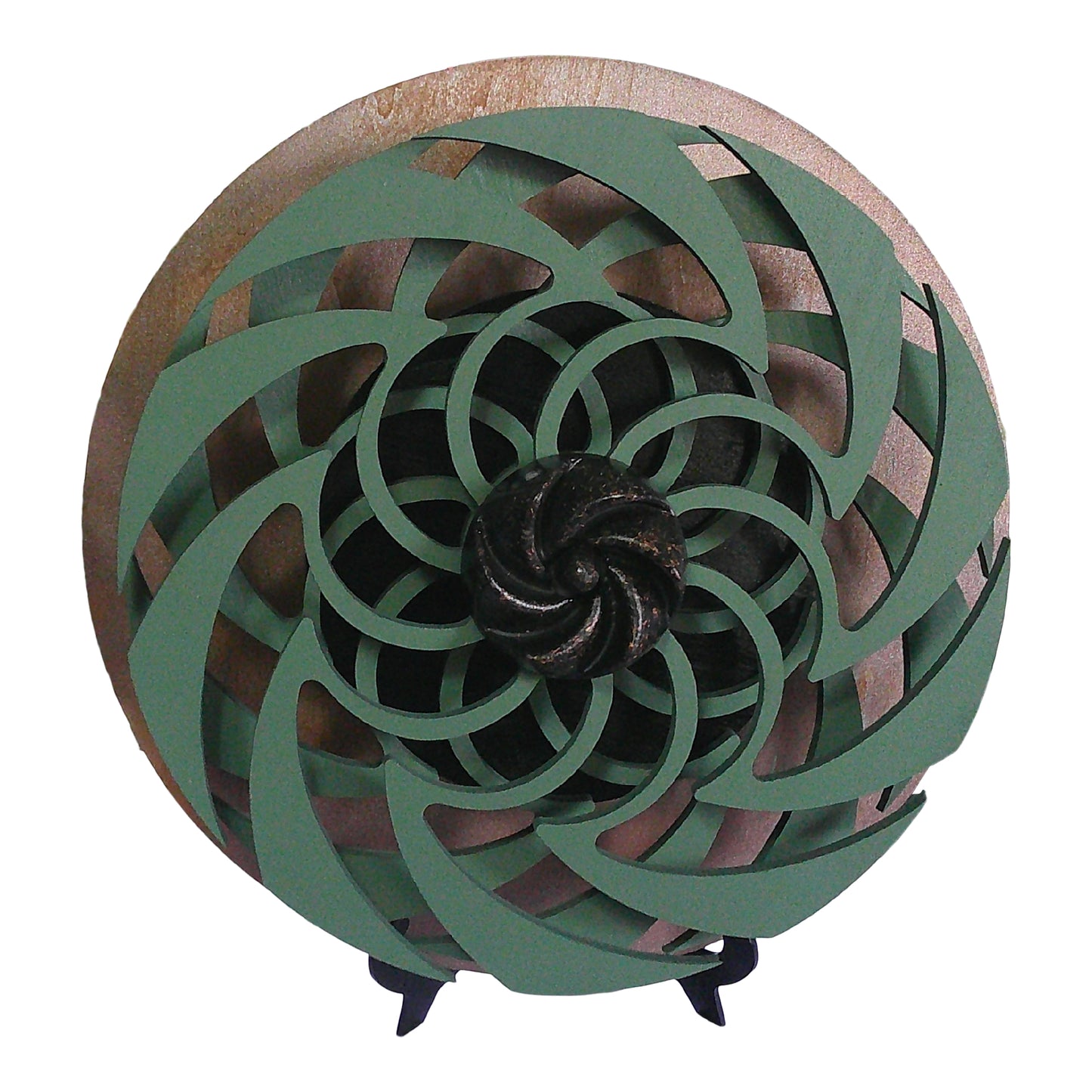 Electric Kinetic Orgone Energy Moss Green Spinner image 2
