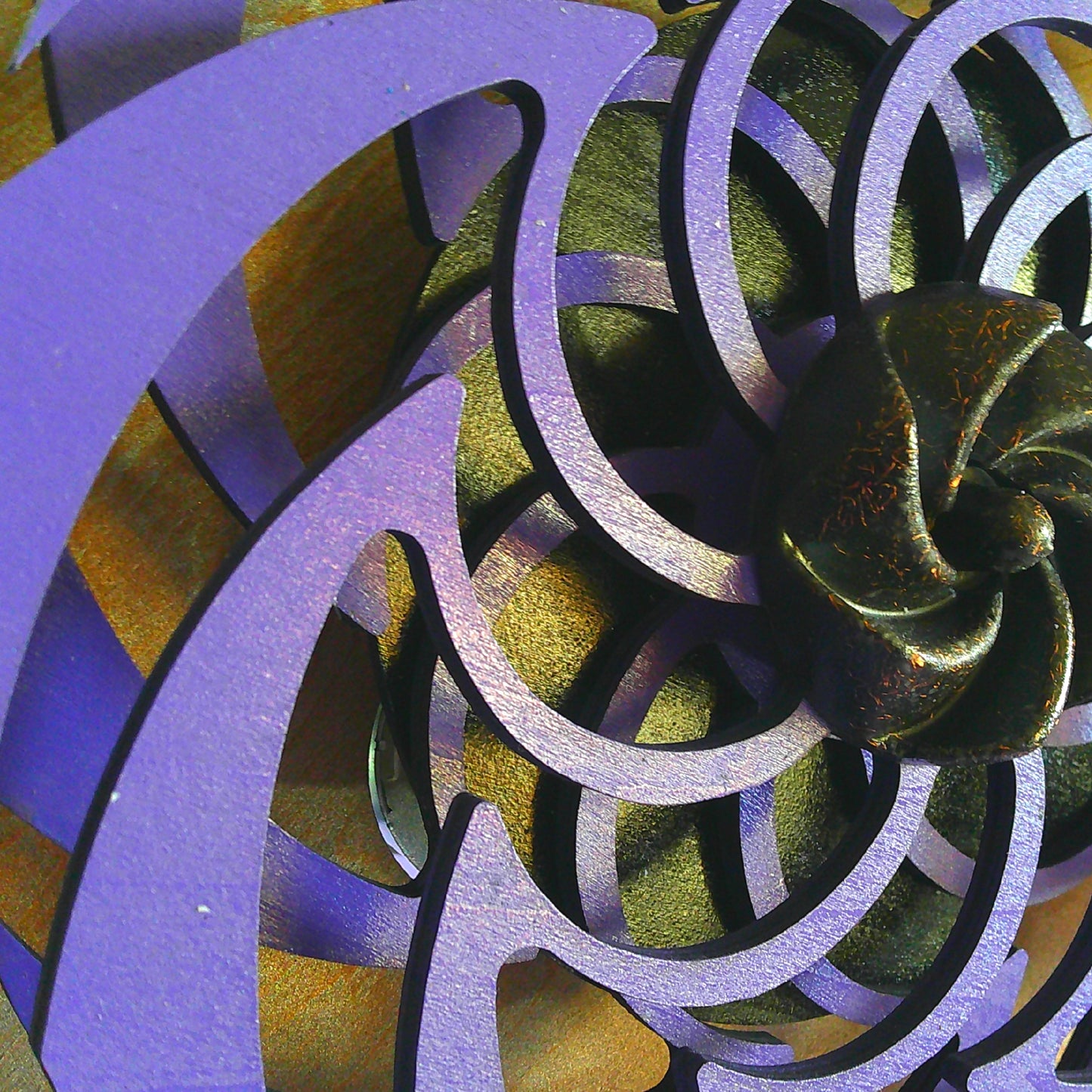 Electric Kinetic Orgone Energy Lavender Spinner image 2
