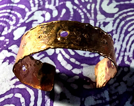 Decorative Copper Band Bracelet image 0