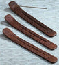 Wooden Carved Scoop Incense Holder image 0