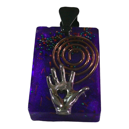 Healing Hand Orgone Energy Pendant image 1