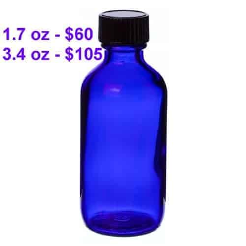 Spikenard Essential Oil - $120 - 1.7 oz. (50ml) cobalt blue w/ dropper image