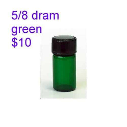 Patchouli Essential Oil - $10 - green glass 5/8 dram image