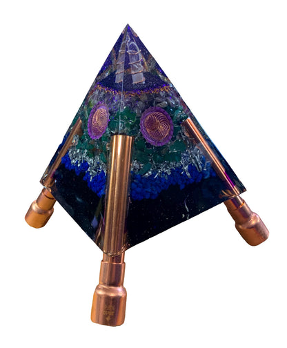 Purple Adjustable Orgone Pyramid #2 – up to 10 feet
